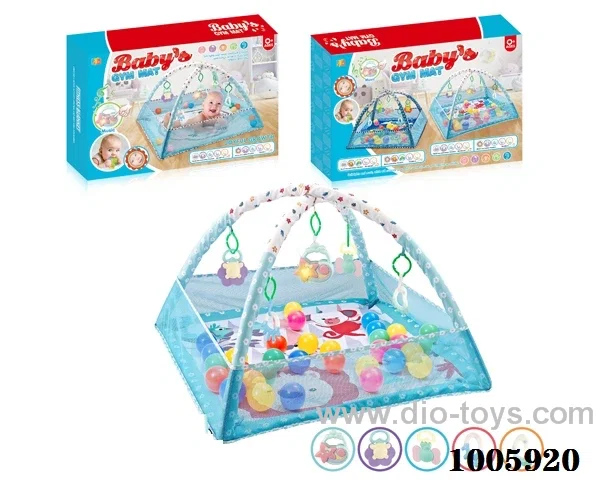 Baby  fitness blanket with music not include  in  color box