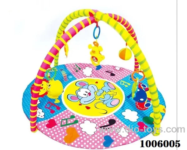 Baby playmat   in PVC hang bag