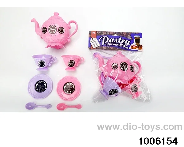 Tea tableware pastry and dessert series in PP bag with header