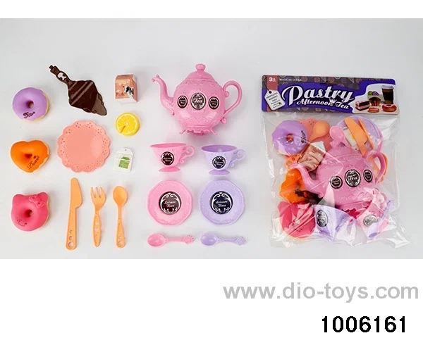 Tea tableware pastry and dessert series in PP bag with header