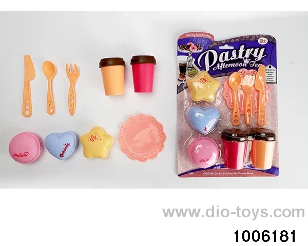Tea tableware pastry and dessert series in Blister card