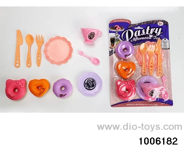 Tea tableware pastry and dessert series in Blister card
