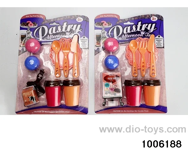 Tea tableware pastry and dessert series in Blister card