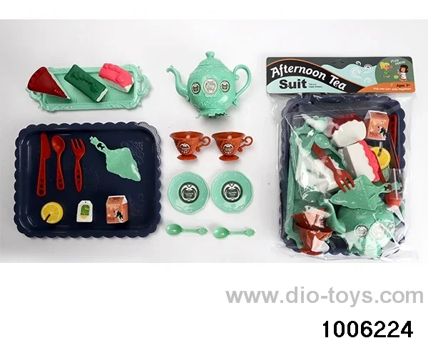 Tea tableware pastry and dessert series in PP bag with header