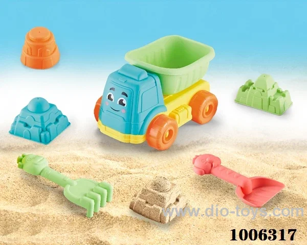 6PCS Beach toy in Net bag