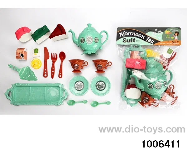 Tea tableware pastry and dessert series in PP bag with header