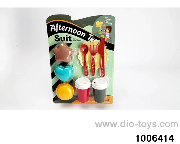 Tea tableware pastry and dessert series in Blister card