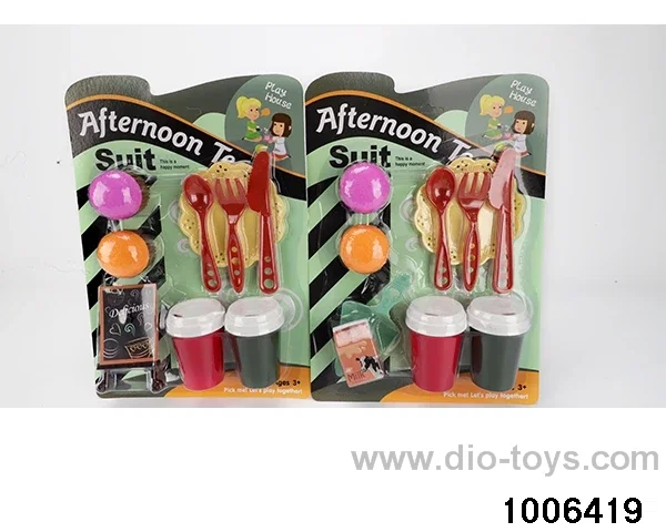 Tea tableware pastry and dessert series in Blister card