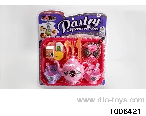 Tea tableware pastry and dessert series in clam shell