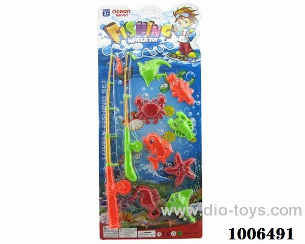 fishing toys set in Blister card
