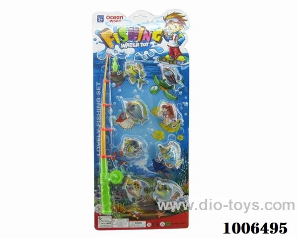 fishing toys set in Blister card