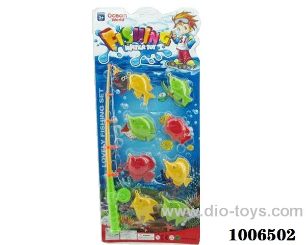 fishing toys set in Blister card
