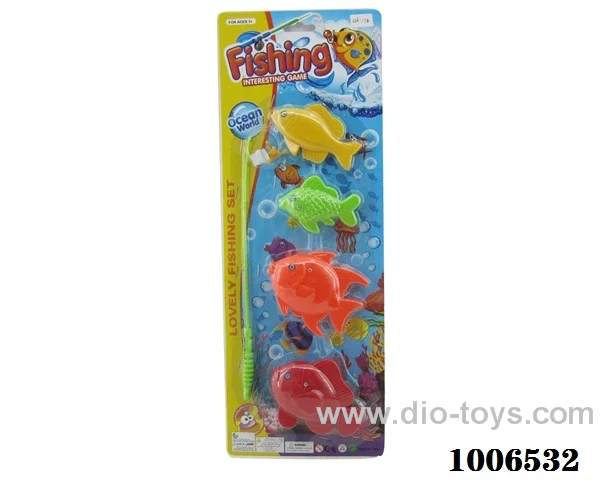 fishing toys set in Blister