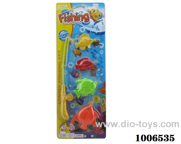 fishing toys set in Blister