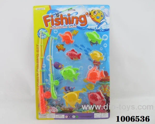 fishing toys set in Blister