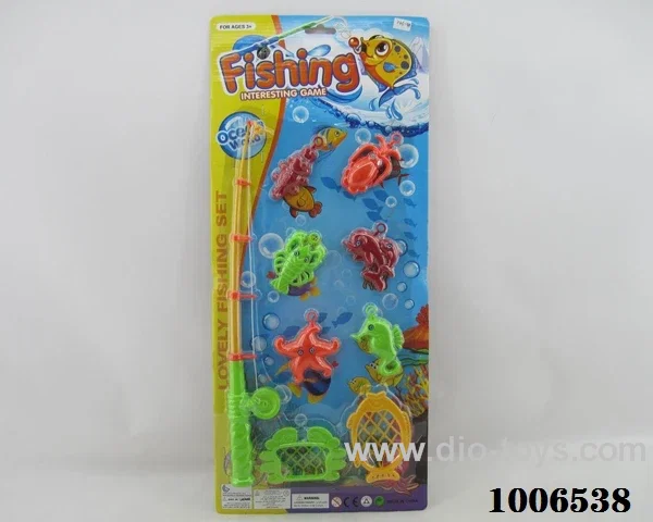 fishing toys set in Blister