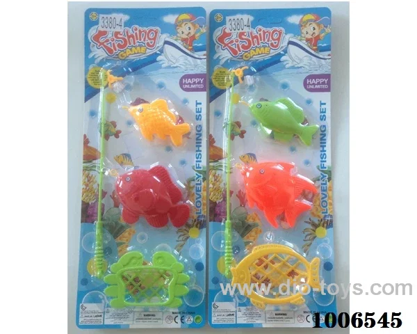 fishing toys set 2 sets mixed loading in Blister