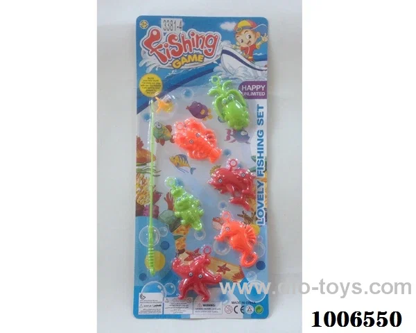 fishing toys set in Blister