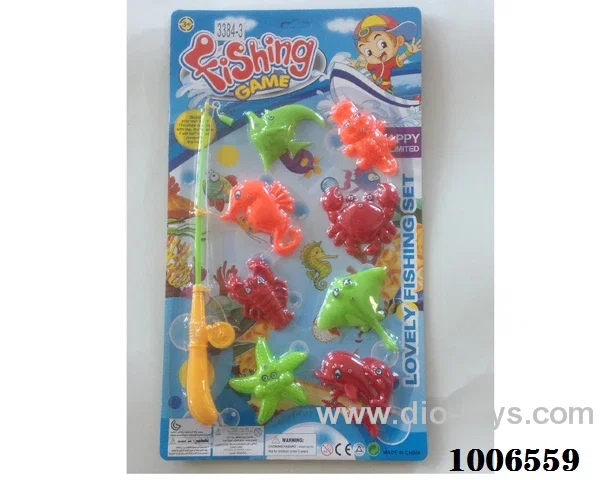 fishing toys set in Blister