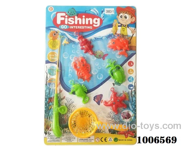 fishing toys set in Blister