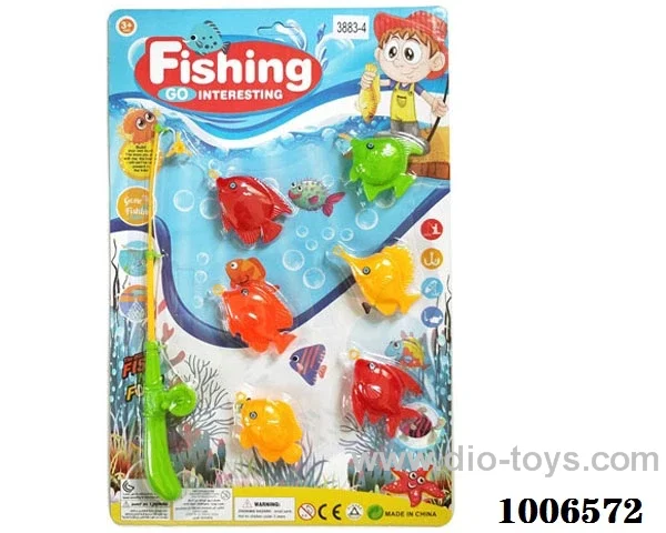 fishing toys set in Blister