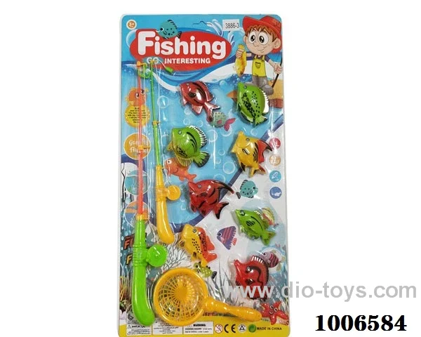 fishing toys set in Blister