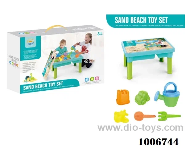 12pcs Beach table in color box