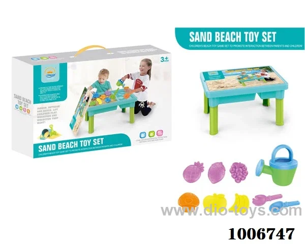 15pcs Beach table in color box