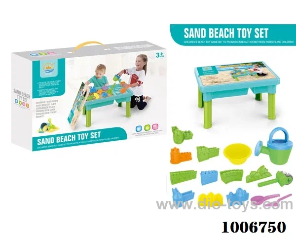 21pcs Beach table in color box