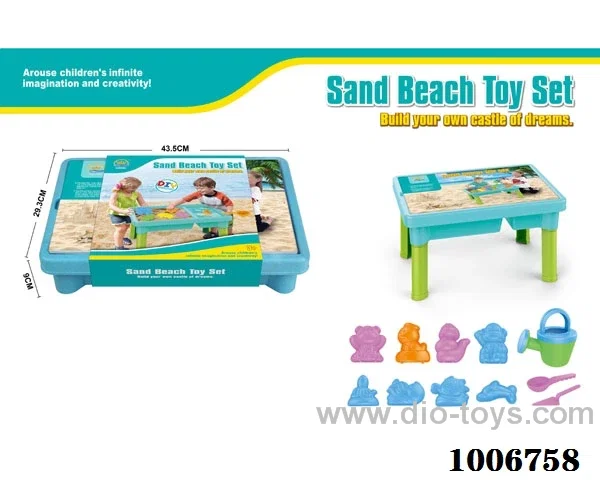 17pcs Beach table in paper card