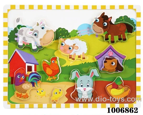 puzzle toys  in  Plastic film