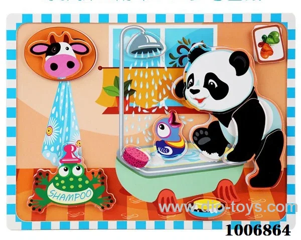 puzzle toys  in  Plastic film