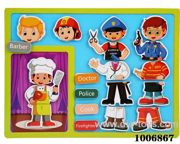 puzzle toys  in  Plastic film