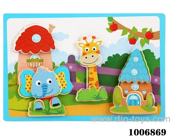 puzzle toys  in  Plastic film