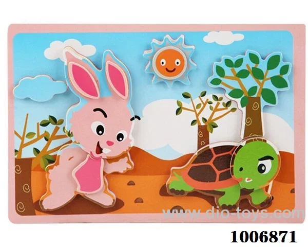 puzzle toys  in  Plastic film