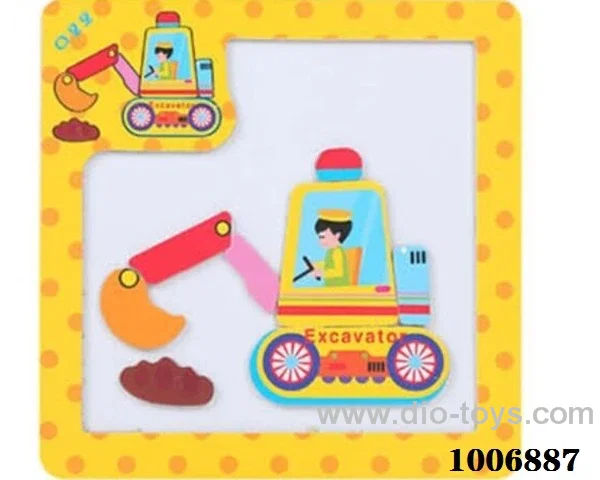 puzzle toys  in  Plastic film