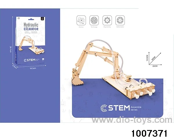 Wooden toys in color box