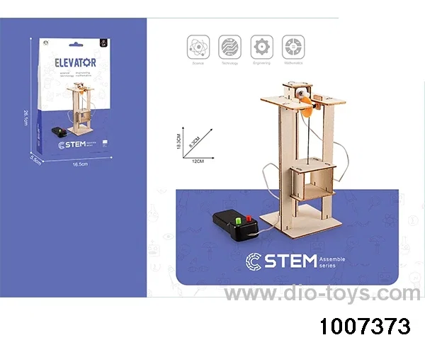 Wooden toys in color box