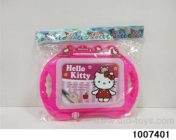 Children's magnetic fun drawing board (hcllo Kitty) in opp bag