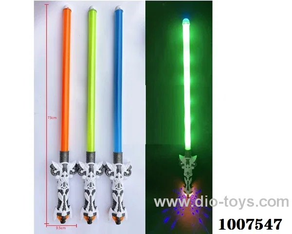 Glowing stick  with  light & music 3 color mixed loading IN OPP BAG