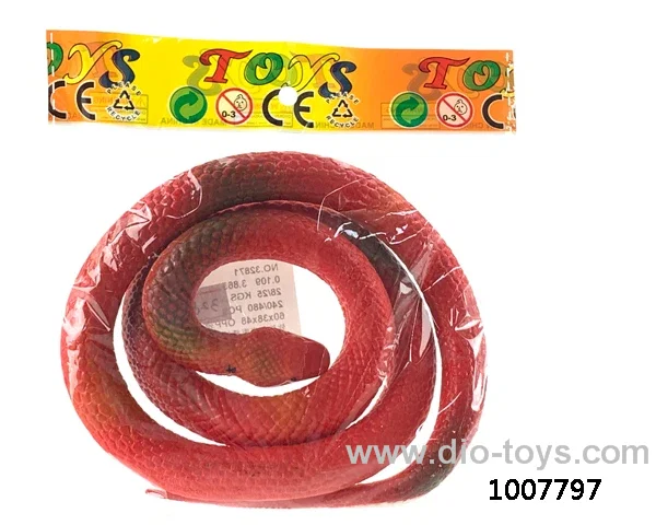 Soft rubber eye Snake 90cm (multi-color mixed package) in opp bag