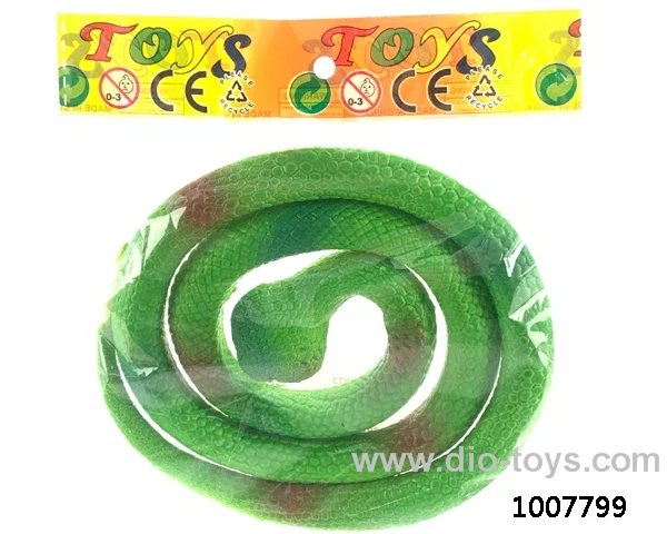 Soft rubber eye Snake 90cm (multi-color mixed package) in opp bag