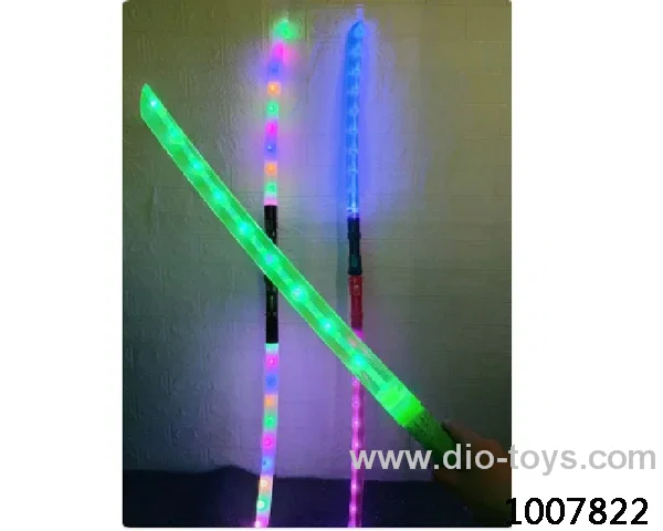 Glowing knife  with  light & music in opp bag