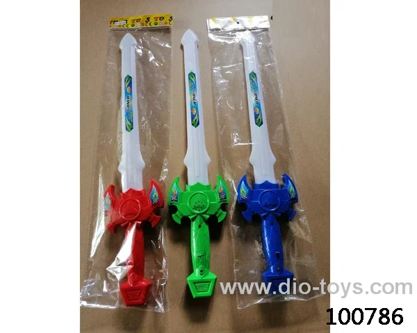 Glowing sword  with  light & sound  in opp bag