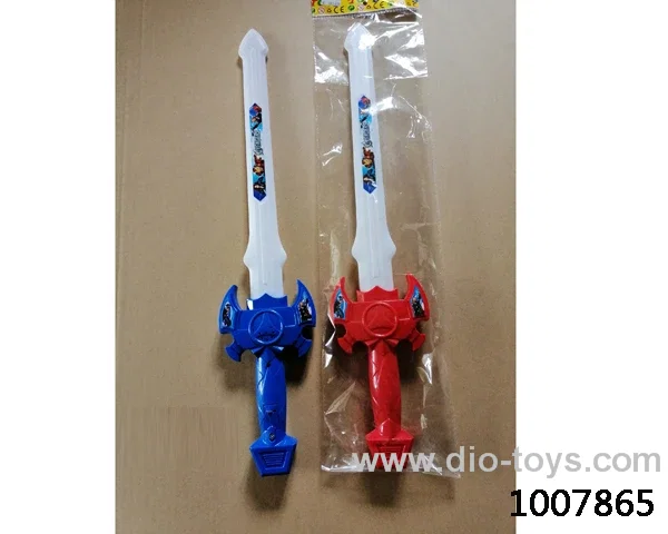 Glowing sword  with  light   in opp bag