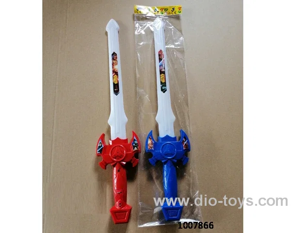 Glowing sword  with  light   in opp bag