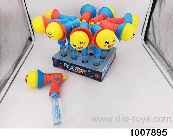 Trumpet blowing in display box
