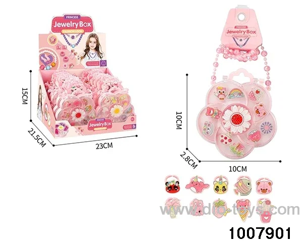 CARTOON RING PRINCESS BACKPACK (12 PIECES/BOX) in display box