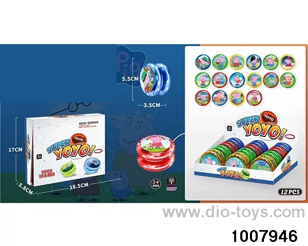 Piggy Page Yo-Yo (12 pcs/display box) in display box