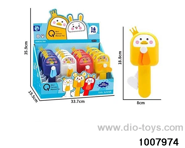 Cartoon Crown Duck Hand Press in display box